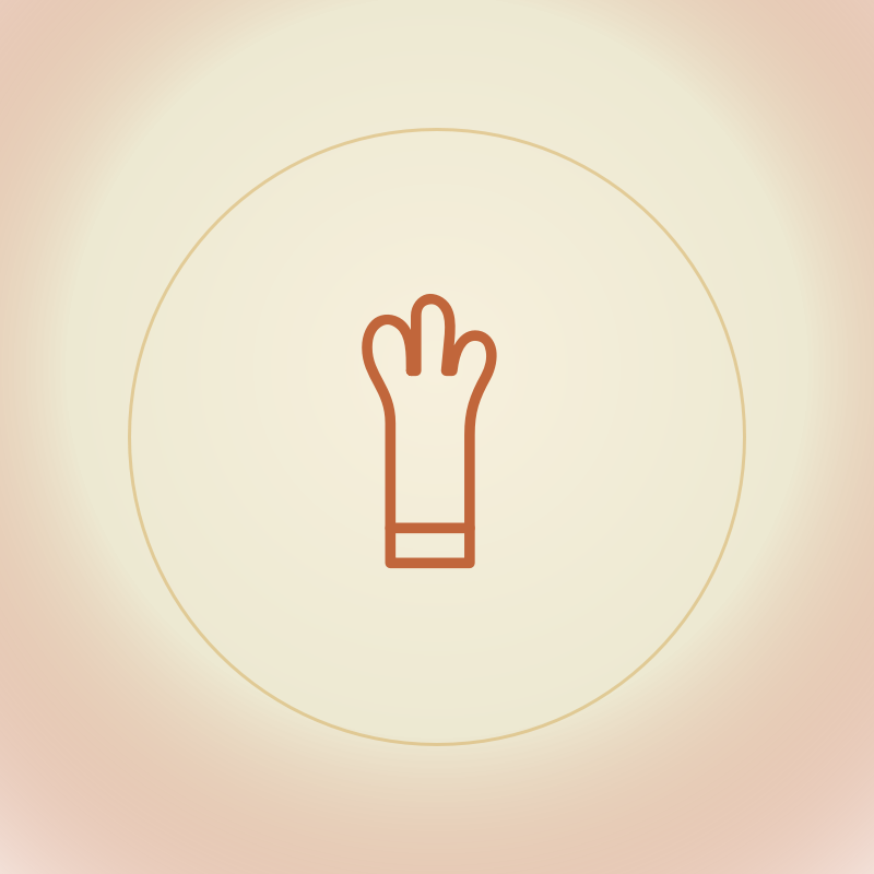 Oven mitts/Vatlappies